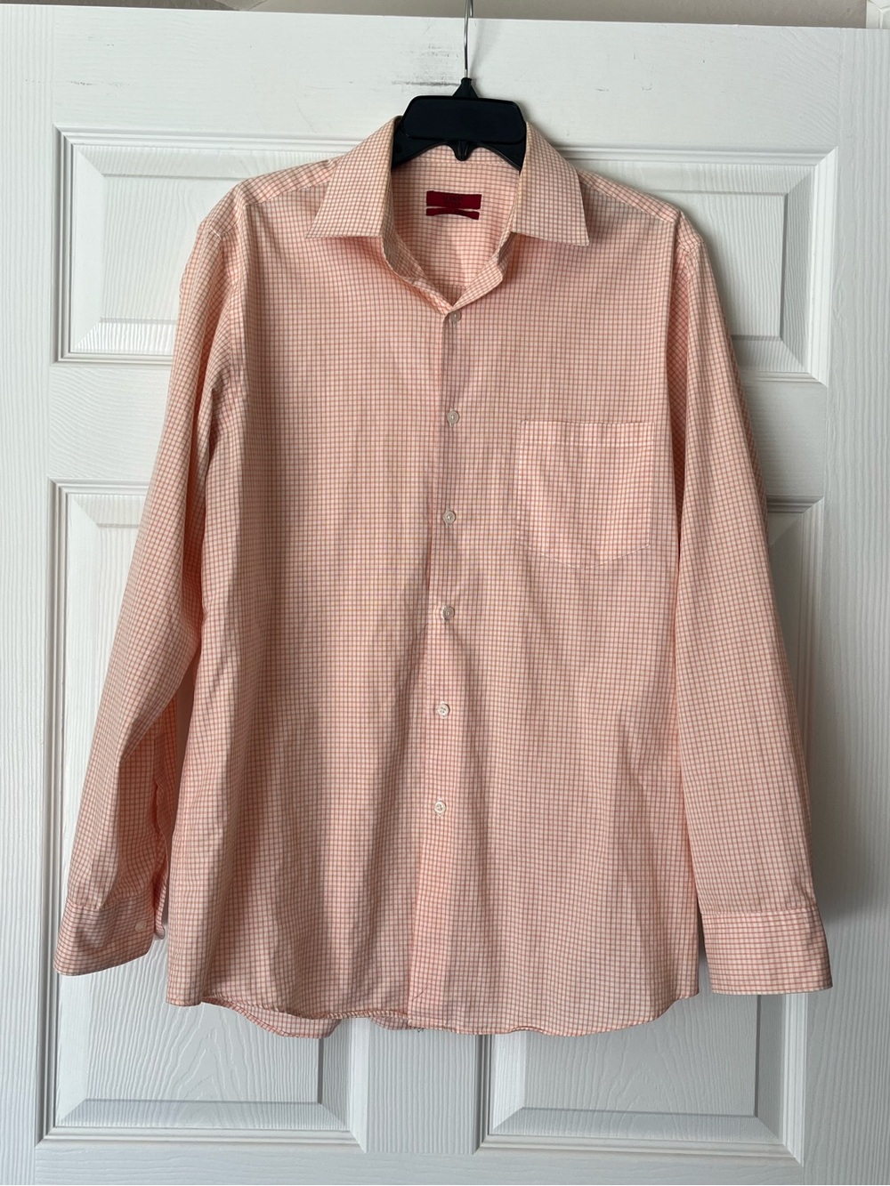 Alfani Check Long Sleeve Dress Shirt